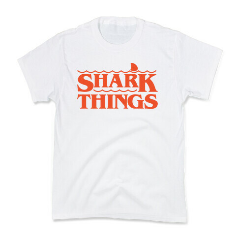 Shark Things Parody Kids T-Shirt