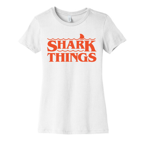 Shark Things Parody Womens T-Shirt