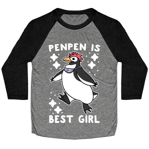Penpen is Best Girl Baseball Tee