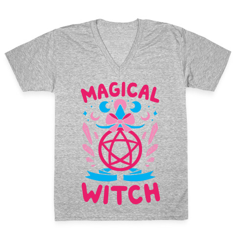 Magical Witch V-Neck Tee Shirt