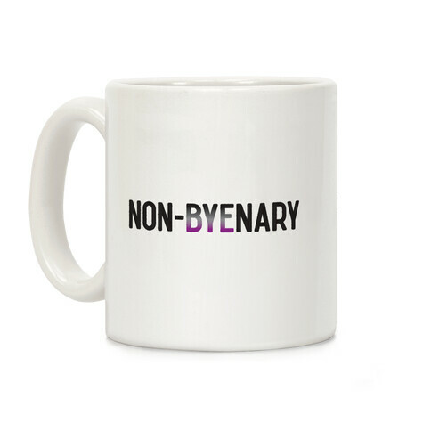 Non-byenary Asexual Non-binary Coffee Mug