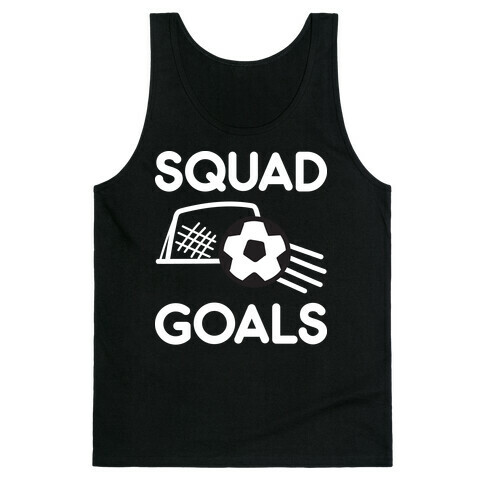 Squad Goals Soccer Tank Top