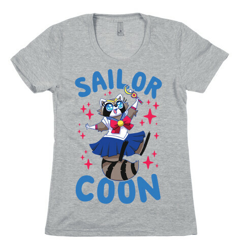 Sailor Coon Womens T-Shirt