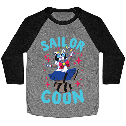 Sailor Coon Baseball Tee