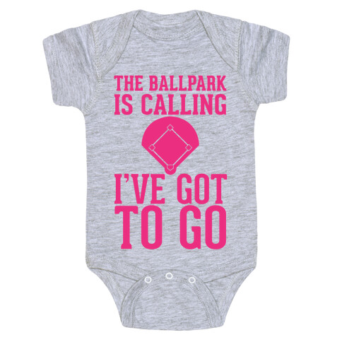 The Ballpark Is Calling Baby One-Piece