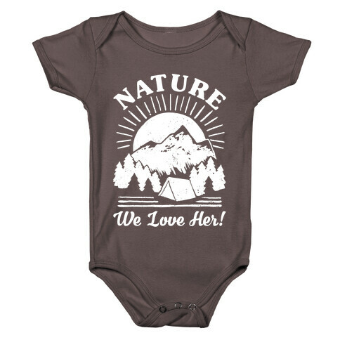 Nature We Love Her Baby One-Piece