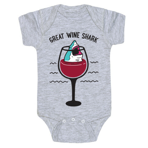 Great Wine Shark Baby One-Piece
