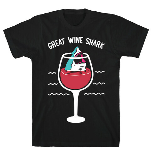 Great Wine Shark T-Shirt