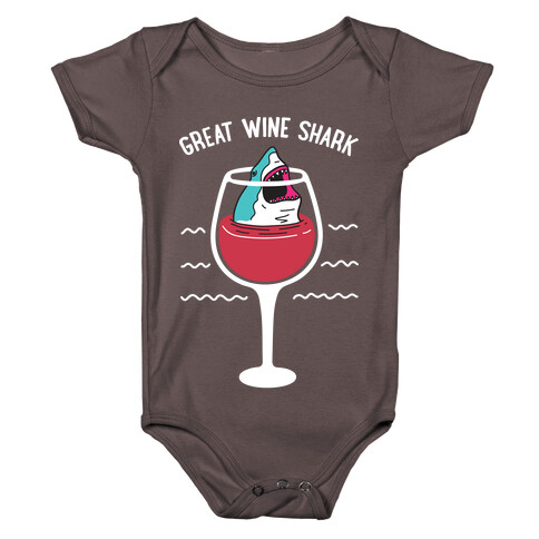 Great Wine Shark Baby One-Piece