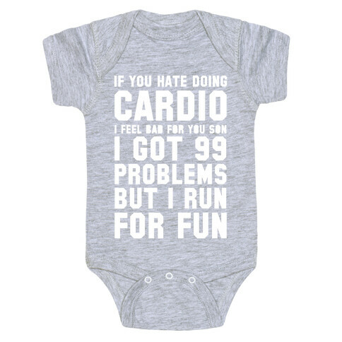 If You Hate Doing Cardio Baby One-Piece