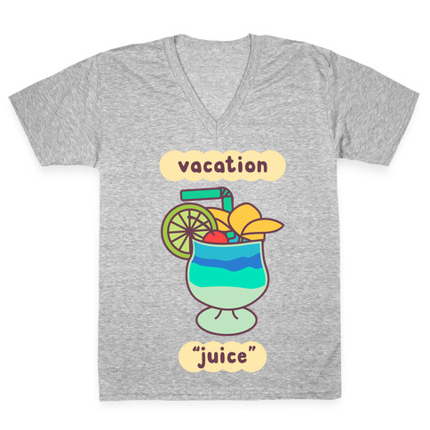 Vacation "Juice" V-Neck Tee Shirt