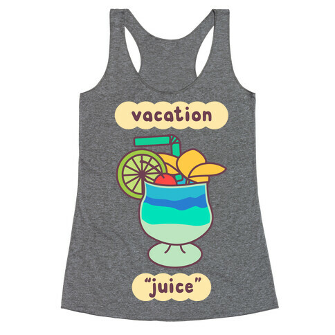 Vacation "Juice" Racerback Tank Top