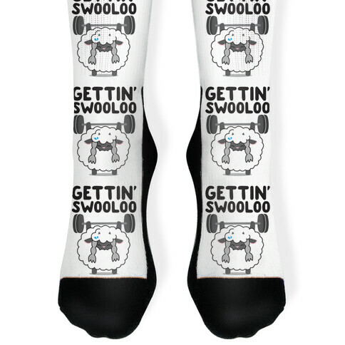 Gettin' Swooloo (Swole Wooloo) Sock