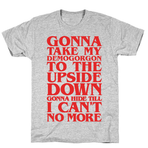 Old Town Road Stranger Things Parody T-Shirt