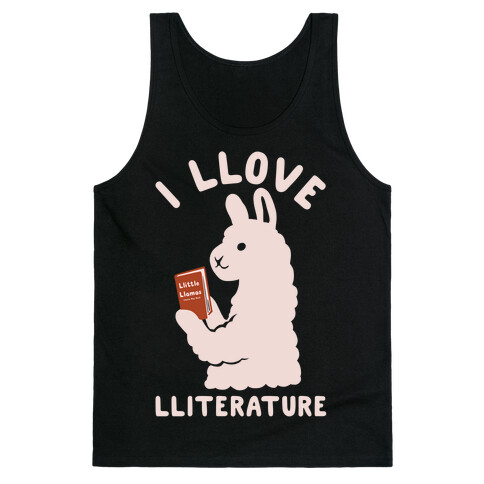 I Llove Lliterature Tank Top