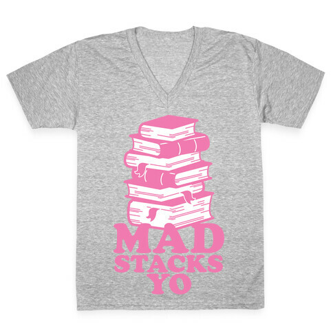 Mad Stacks Yo V-Neck Tee Shirt