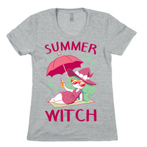 Summer witch Womens T-Shirt