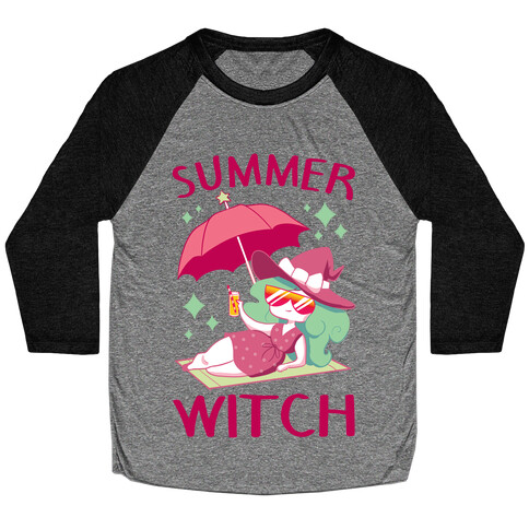 Summer witch Baseball Tee