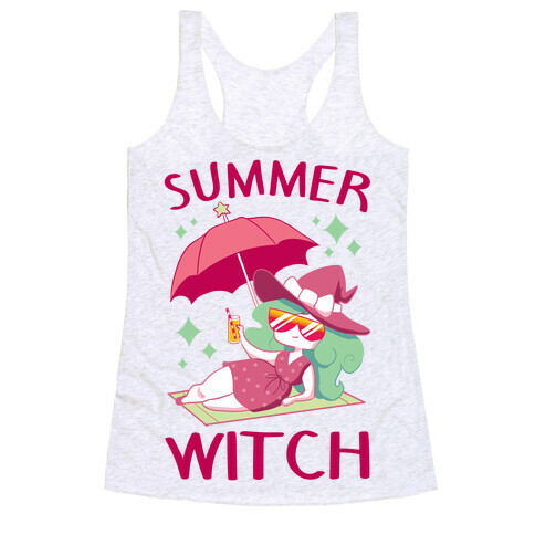Summer witch Racerback Tank Top