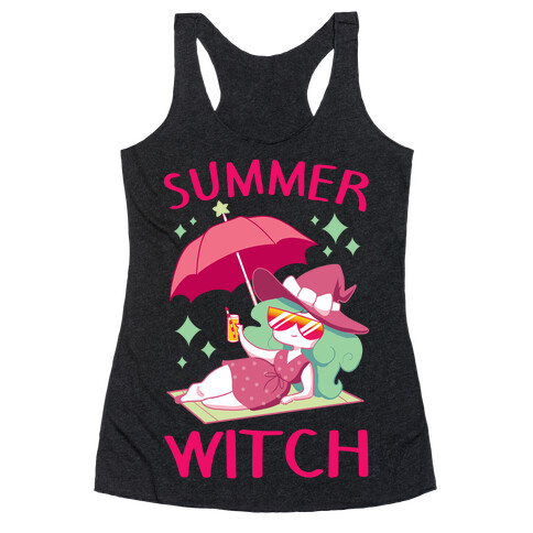 Summer witch Racerback Tank Top
