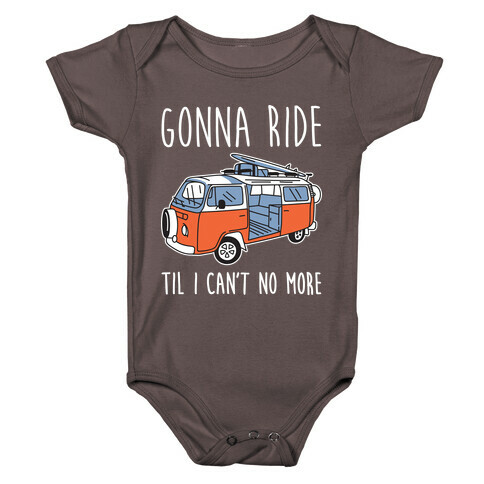 Old Town Road Trip Baby One-Piece