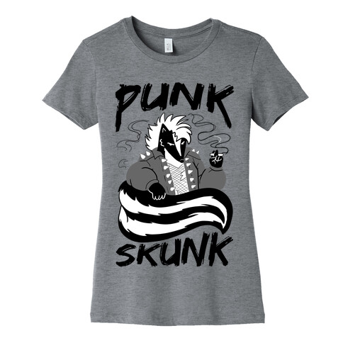 Punk Skunk Womens T-Shirt