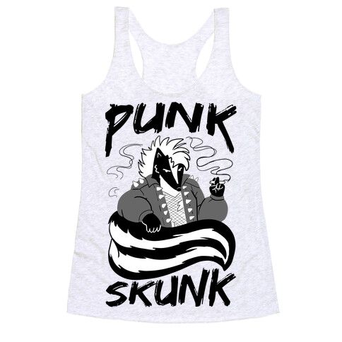 Punk Skunk Racerback Tank Top