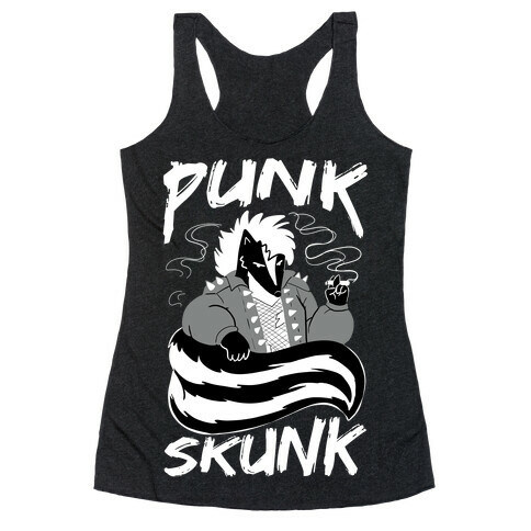 Punk Skunk Racerback Tank Top