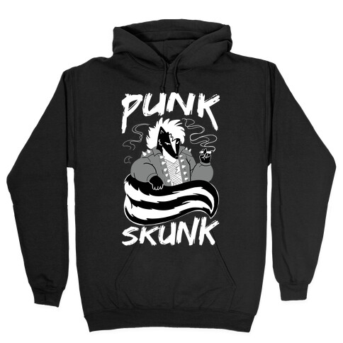 Punk Skunk Hooded Sweatshirt