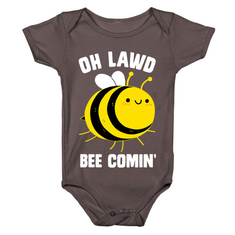 Oh Lawd Bee Comin' Baby One-Piece