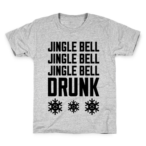 Jingle Bell Drunk Kids T-Shirt