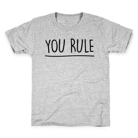 You Rule You Suck Parody Pairs Shirt Kids T-Shirt