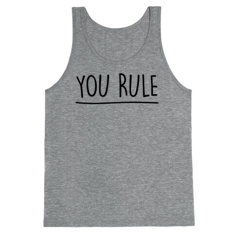 You Rule You Suck Parody Pairs Shirt Tank Top