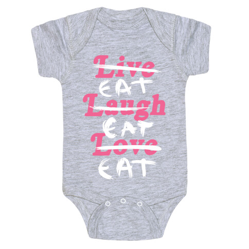 Eat Eat Eat Baby One-Piece