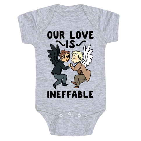 Our Love is Ineffable - Good Omens Baby One-Piece