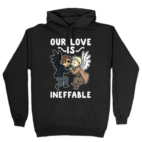 Our Love is Ineffable - Good Omens Hooded Sweatshirt