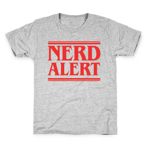 Nerd Alert - Stranger Things Kids T-Shirt