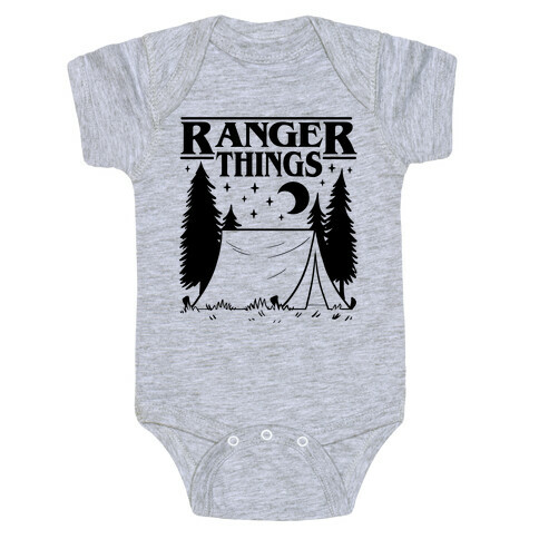 Ranger Things Baby One-Piece