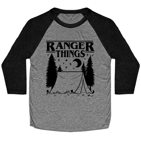 Ranger Things Baseball Tee