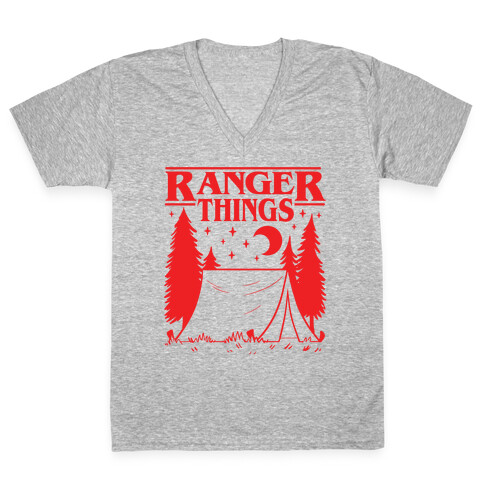 Ranger Things V-Neck Tee Shirt