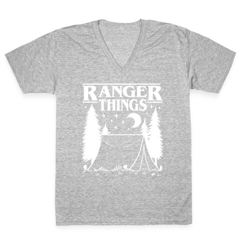 Ranger Things V-Neck Tee Shirt