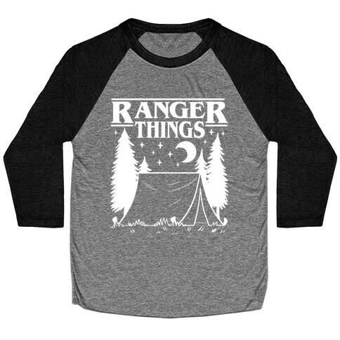 Ranger Things Baseball Tee