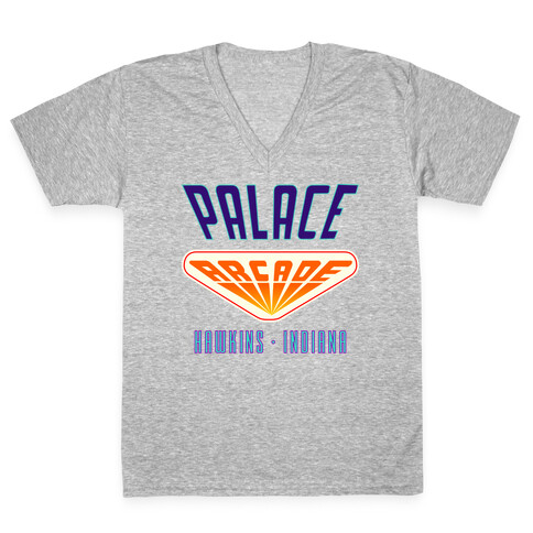 Palace Arcade  V-Neck Tee Shirt