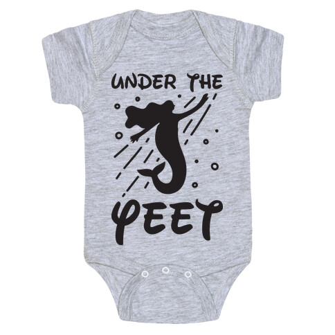 Under The Yeet Mermaid Baby One-Piece