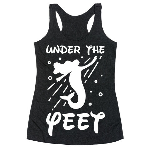 Under The Yeet Mermaid Racerback Tank Top