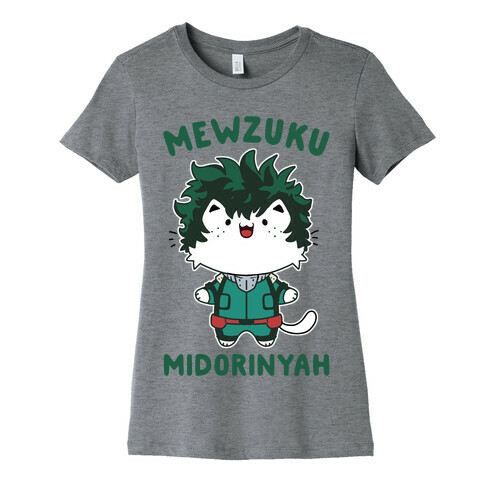 Mewzuku Midorinyah Womens T-Shirt