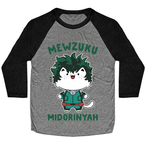 Mewzuku Midorinyah Baseball Tee