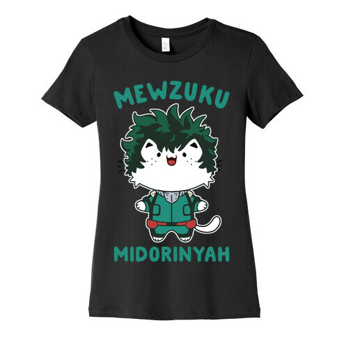 Mewzuku Midorinyah Womens T-Shirt