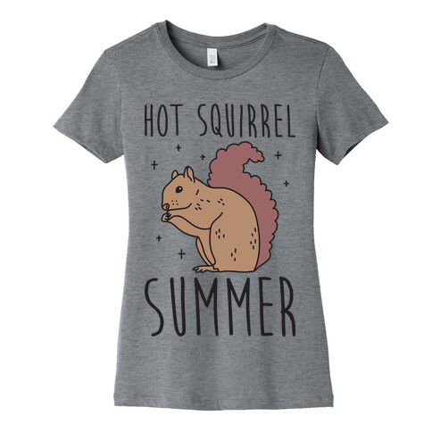 Hot Squirrel Summer Womens T-Shirt