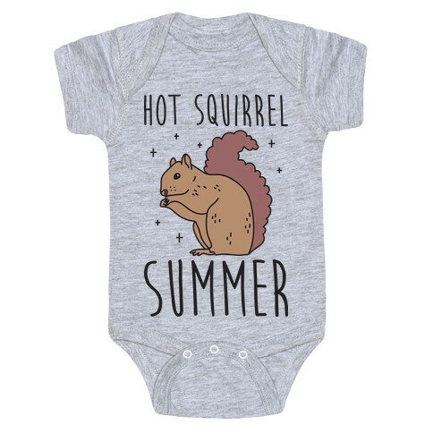 Hot Squirrel Summer Baby One-Piece